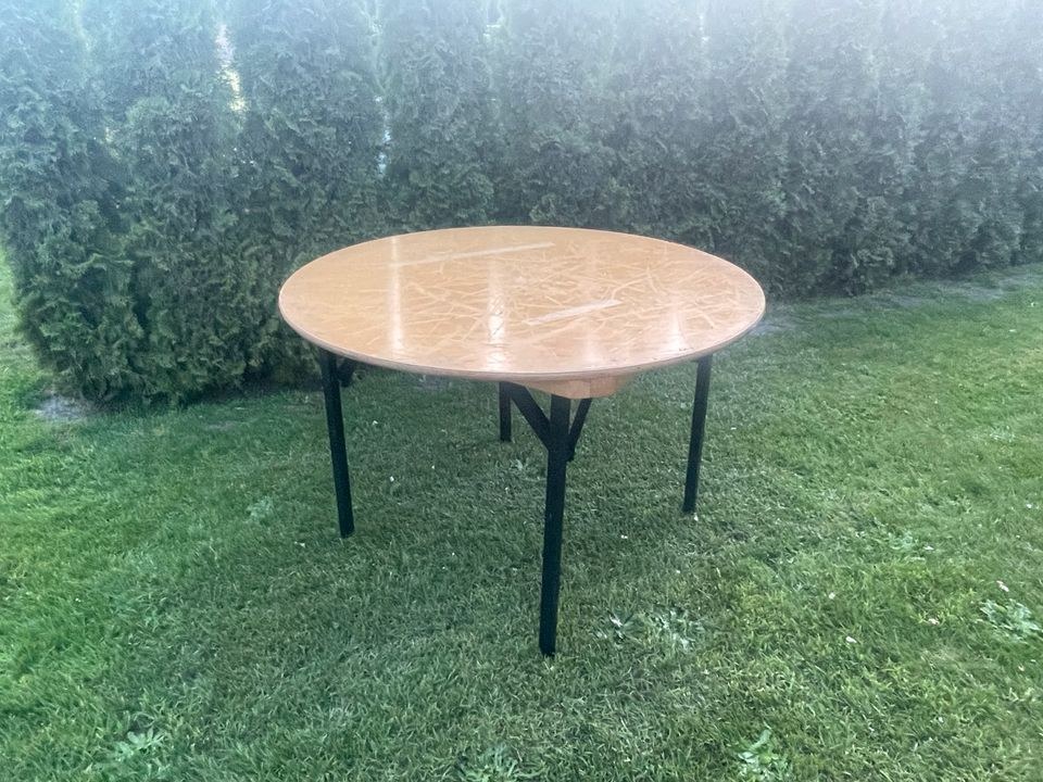 runde Tische Banketttisch 150cm 180cm Tisch mieten in Oerlinghausen