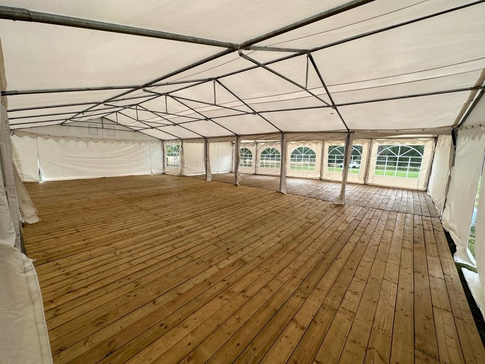 12x12m Partyzelt Eventzelt Festzelt Holzboden mieten in Oerlinghausen – 2
