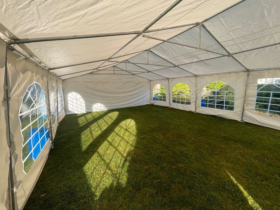 6x8m Zelt Partyzelt Festzelt mieten in Oerlinghausen – 3