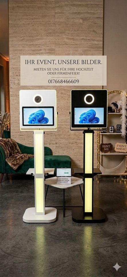 Fotobox Fotospiegel 24MP Kamera Drucker mieten in Oerlinghausen