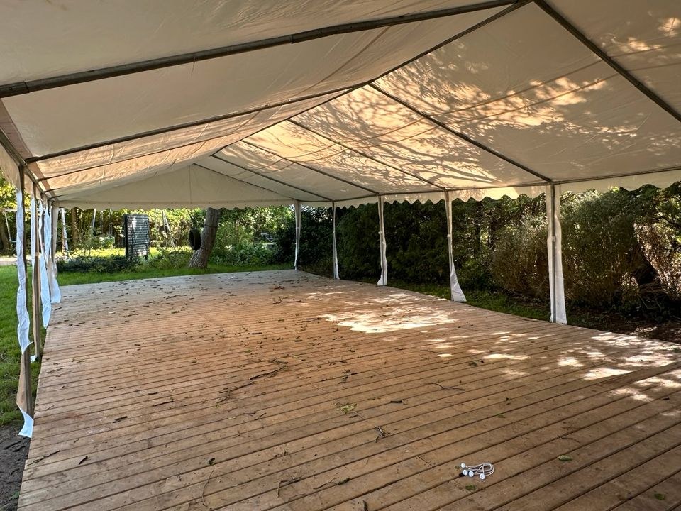12x12m Partyzelt Eventzelt Festzelt Holzboden mieten in Oerlinghausen – 3