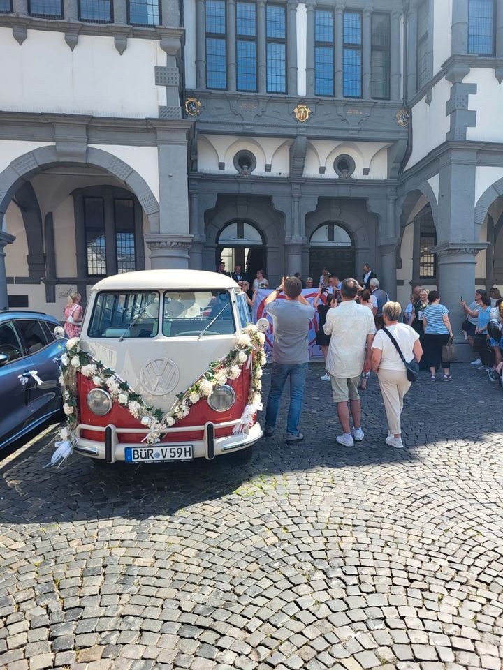 VW Bulli T1 Brautauto mieten bei Auto-Evento – für Hochzeit & Ausfahrt – 3
