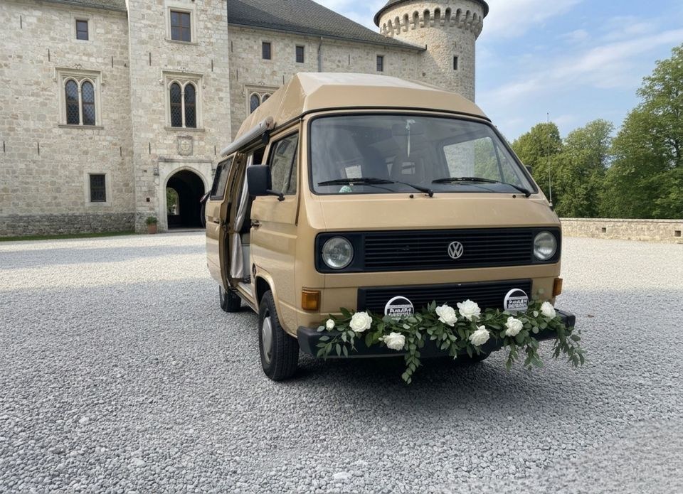 VW Bulli T3 Brautauto 4 Tage mieten bei Auto-Evento – 2