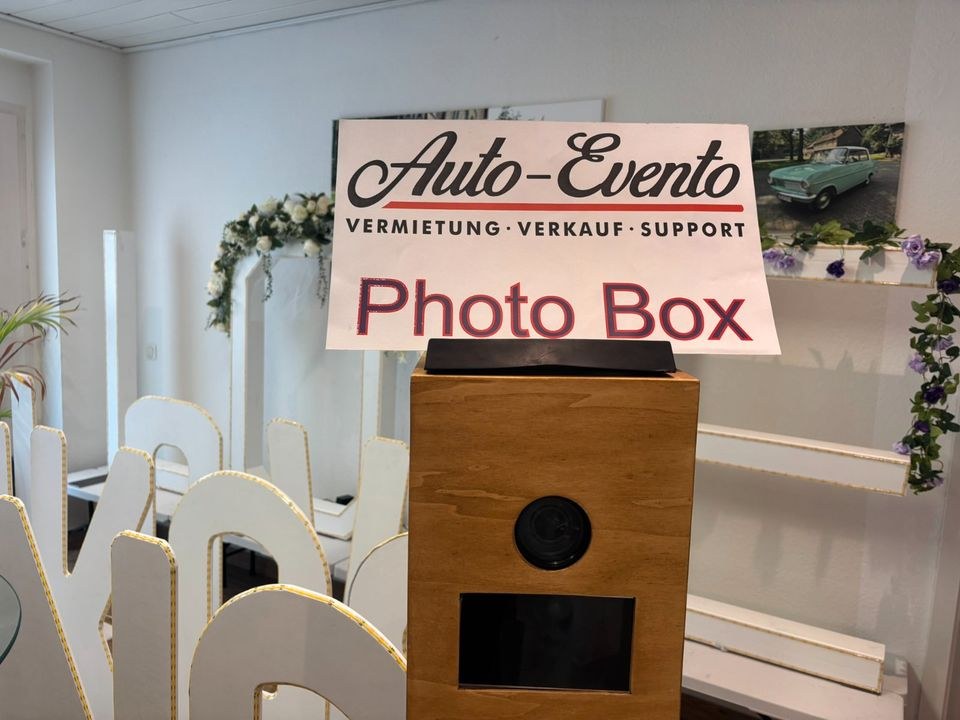 Fotobox Kindergeburtstag mieten bei Auto-Evento