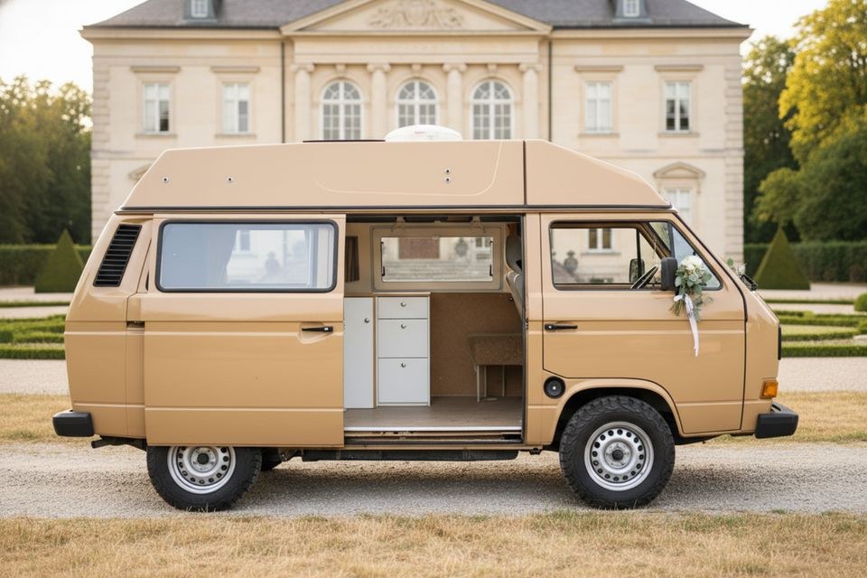 VW Bulli T3 Brautauto 4 Tage mieten bei Auto-Evento – 4
