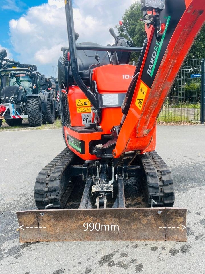 Minibagger 1,1t mieten in Selm – für Garten, Einfahrt & Fundament – 3
