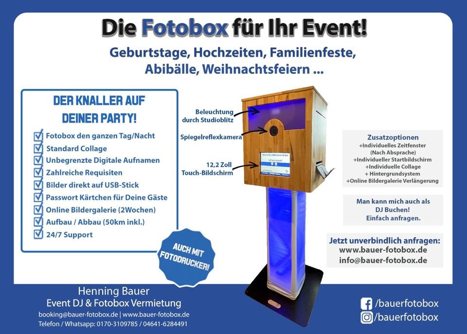 Fotobox mieten bei Henning Bauer – das Highlight auf jeder Feier – 4