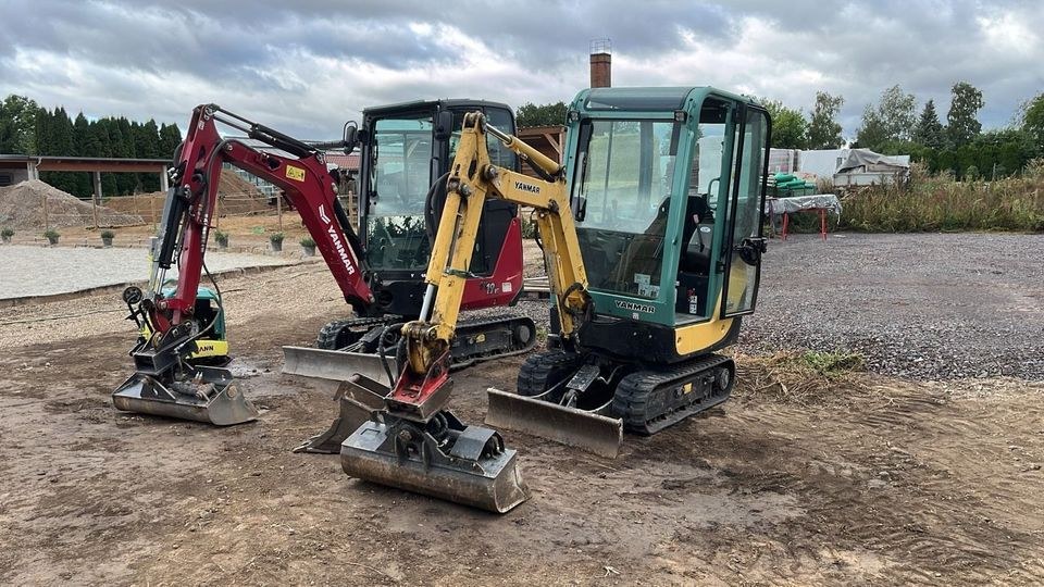 Yanmar SV 16 19 Minibagger mieten in Teutschenthal