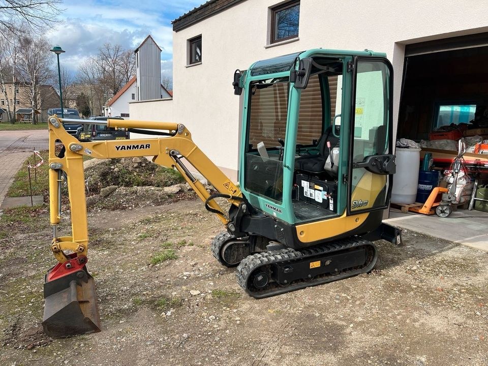 Yanmar SV 16 19 Minibagger mieten in Teutschenthal – 3