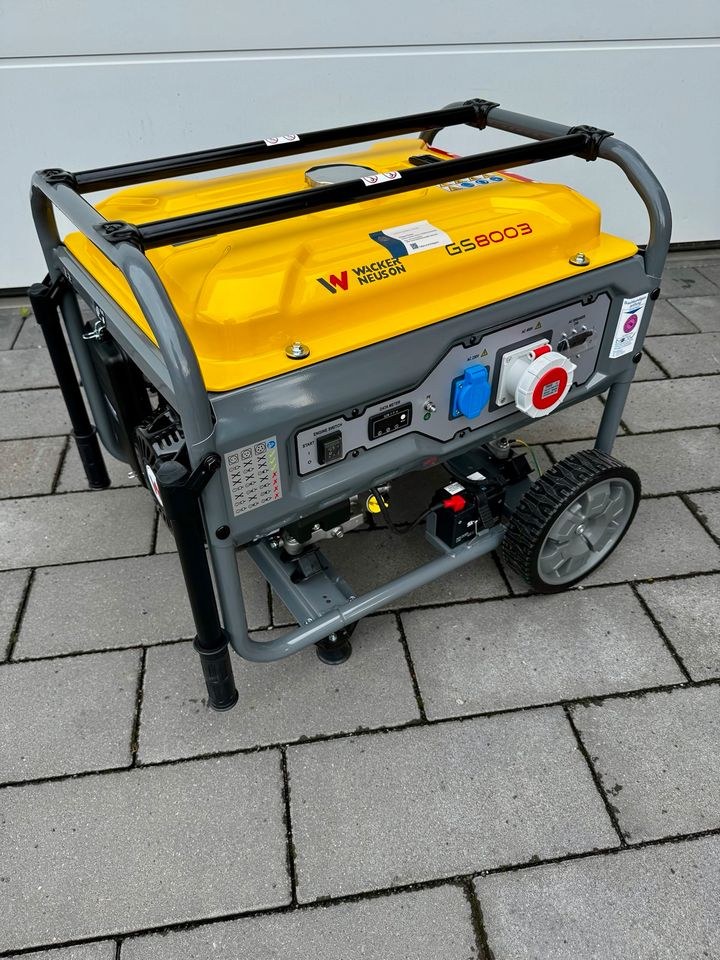 Stromerzeuger 7,7kW Wacker Neuson Generator mieten in Holzminden