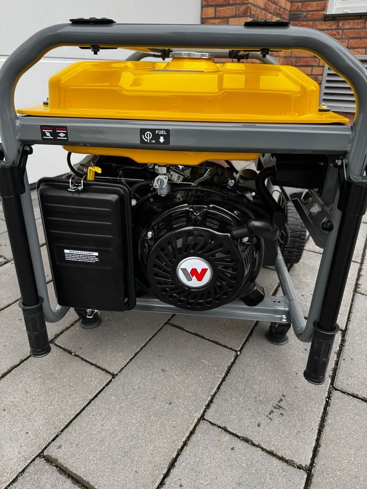 Stromerzeuger 7,7kW Wacker Neuson Generator mieten in Holzminden – 4