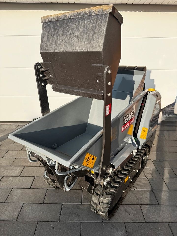 Minidumper Dumper 800kg mieten in Holzminden – für Aushub & Schutt – 3