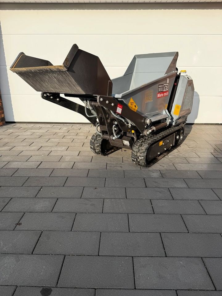 Minidumper Dumper 800kg mieten in Holzminden – für Aushub & Schutt – 4