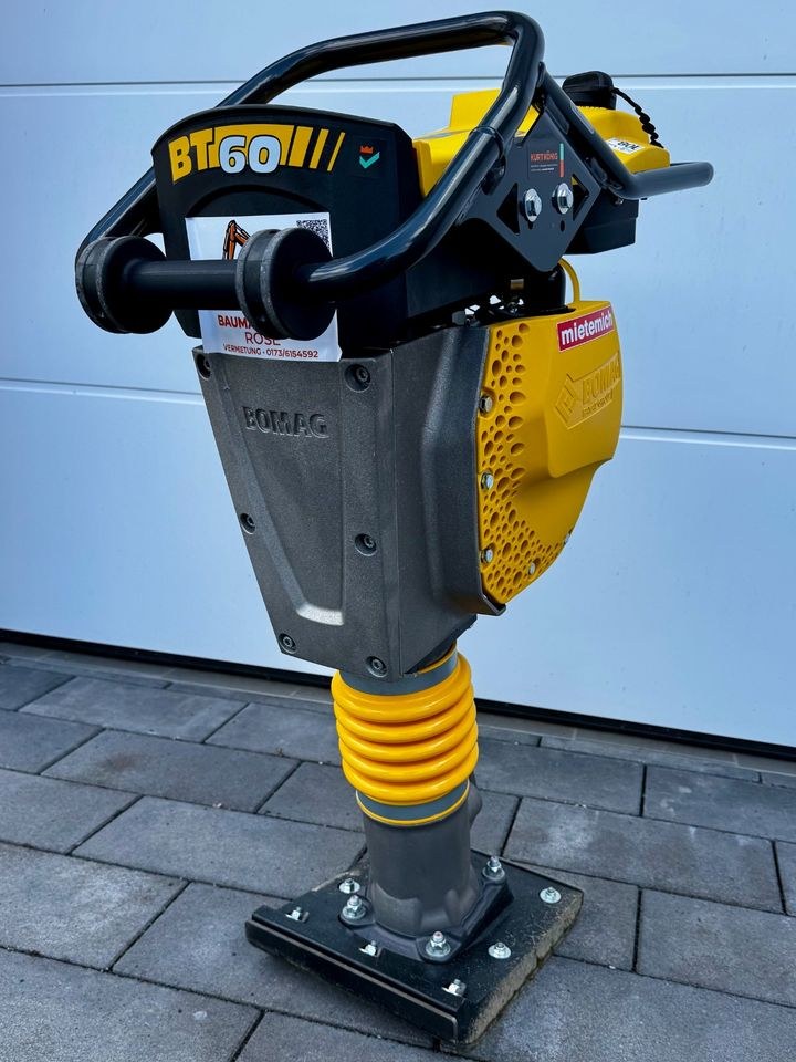 Bomag BT60 Stampfer Hüpfer Hopser N 60kg mieten bei Baumaschinen Rose – 2