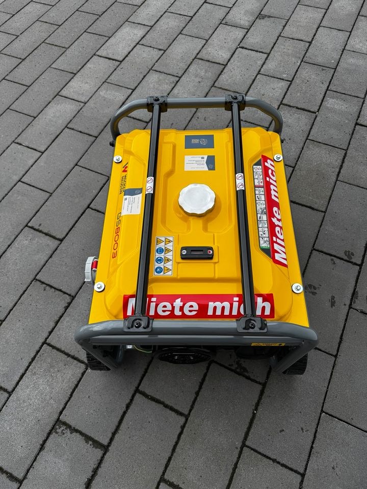 Stromerzeuger 7,7kW Wacker Neuson Generator mieten in Holzminden – 2