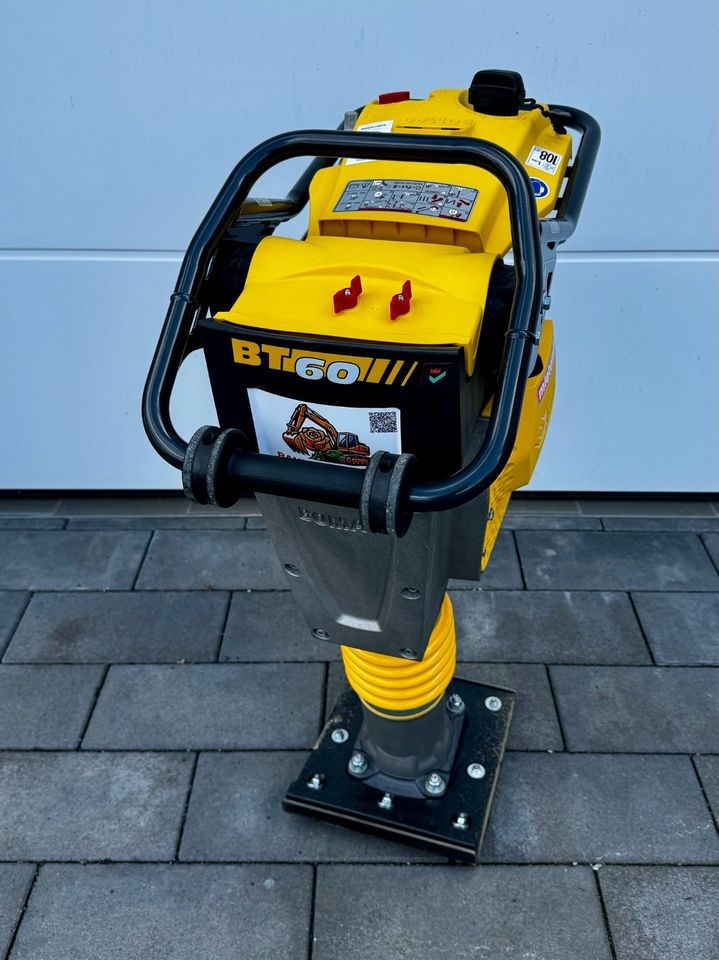 Bomag BT60 Stampfer Hüpfer Hopser N 60kg mieten bei Baumaschinen Rose
