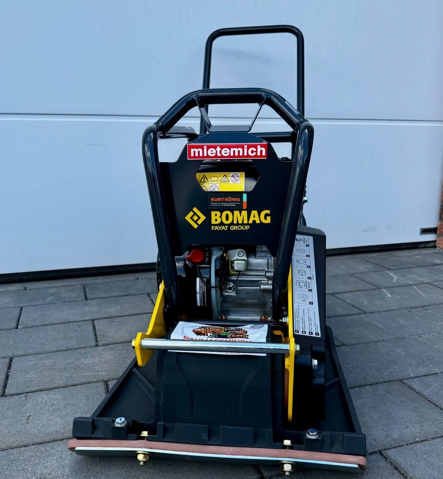 Rüttelplatte Vibration Bomag BP20 45 N 92KG mieten in Holzminden – 3