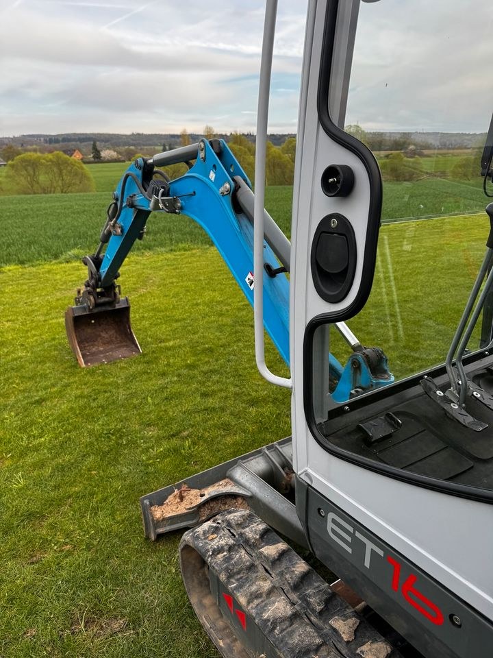 Bagger Minibagger Wacker neuson ET16 Lieferung mieten in Holzminden – 2