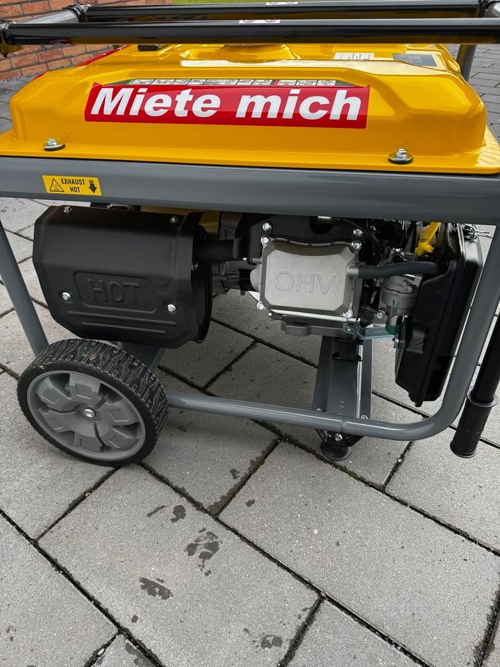 Stromerzeuger 7,7kW Wacker Neuson Generator mieten in Holzminden – 3