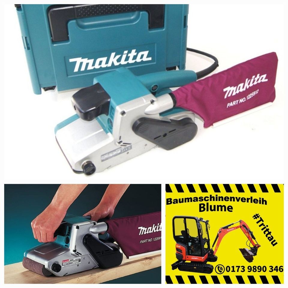 Bandschleifer Makita 100mm breit mieten in Trittau – 2