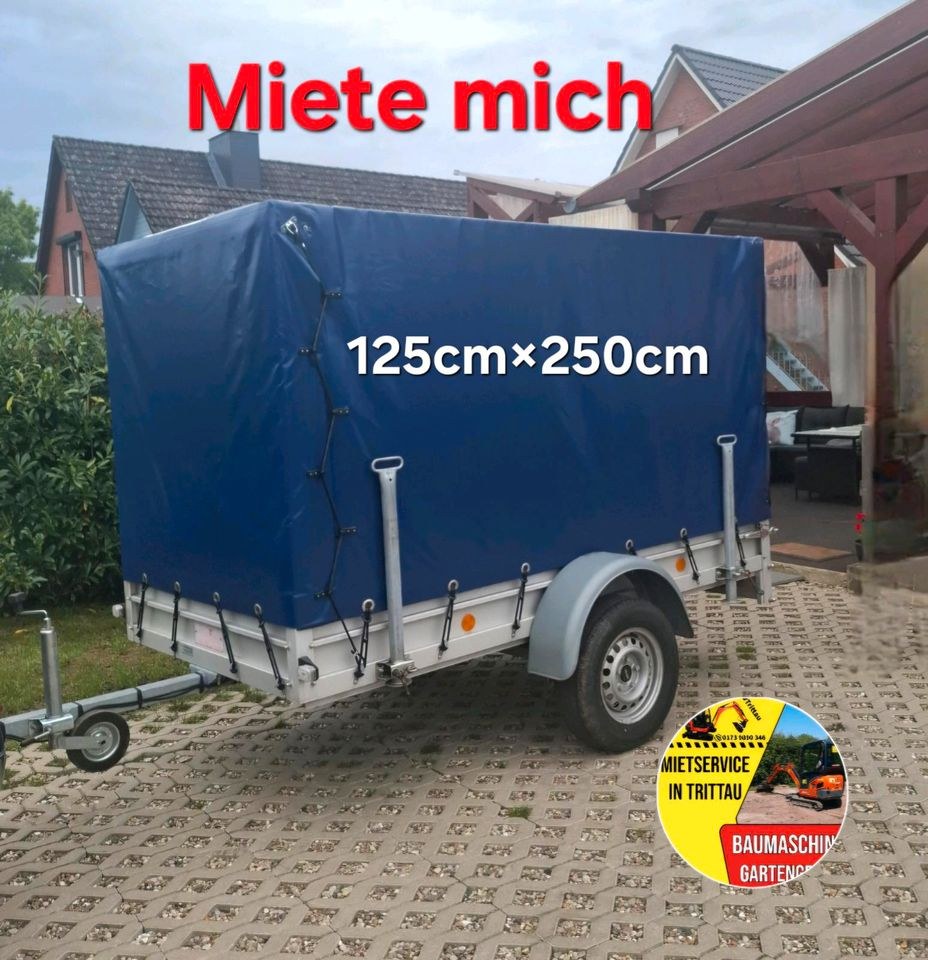 Anhäng 750kg mieten in Trittau – für die Baustelle