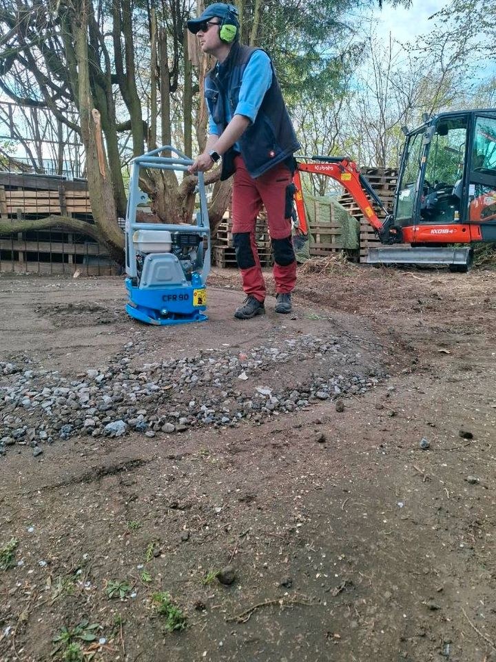 Profi Rüttelplatte Weber MT CFR 90 kg mieten in Trittau – 3