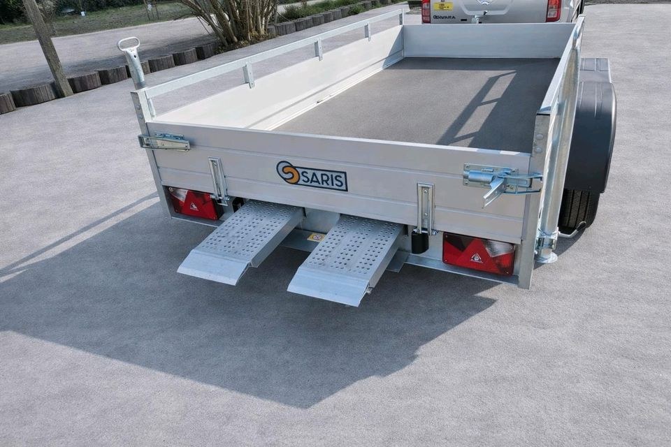 Anhänger Rampen 2000kg Minibagger Transport mieten in Trittau – 2