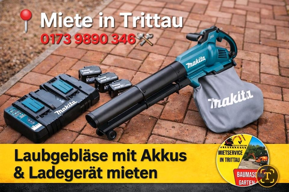 Makita Laubgebläse Akku Laubbläser Laubsauger mieten in Trittau