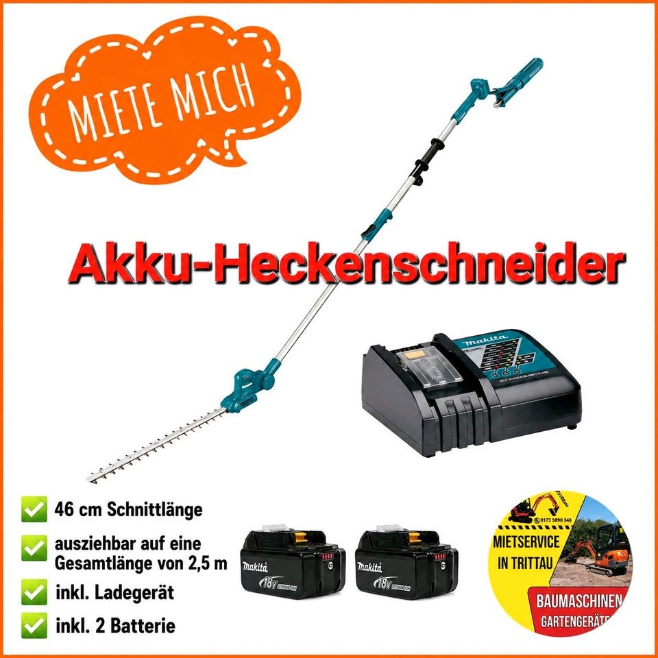 Akku Teleskop Heckenschere mieten in Trittau – für Garten & Grundstück