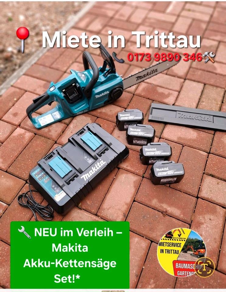 Makita Akku Kettensäge mieten in Trittau – für saubere Schnitte