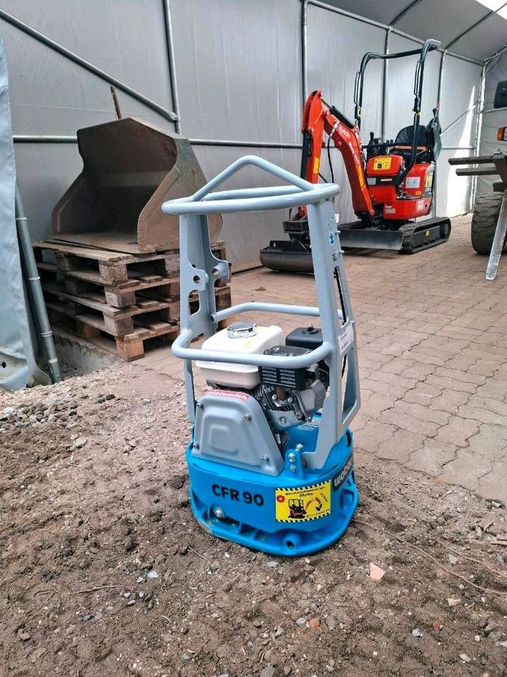 Profi Rüttelplatte Weber MT CFR 90 kg mieten in Trittau – 4