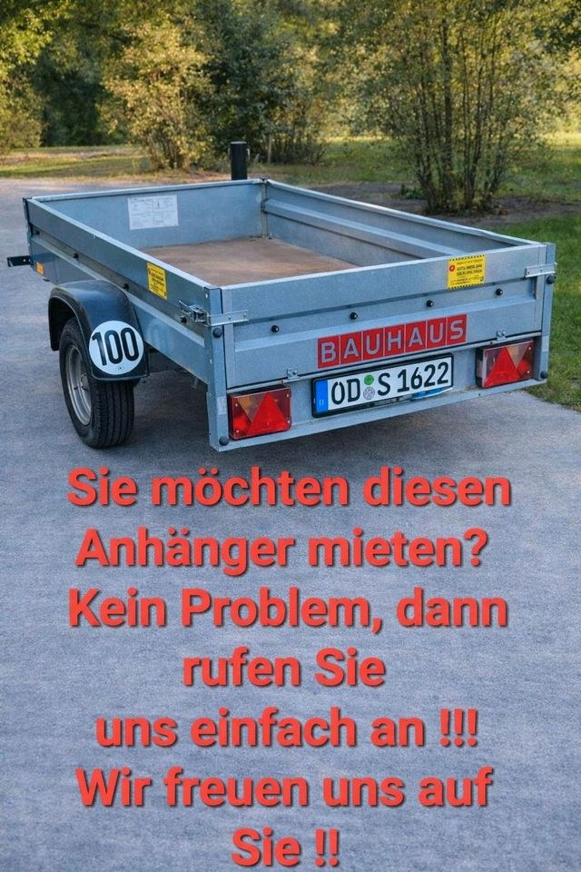 Anhänger 750kg flexibel Tag mieten in Trittau – für Umzug & Baumarkt – 2