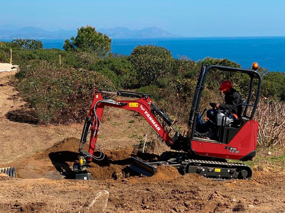 Minibagger Yanmar SV17 VT 1,8 t mieten bei FRM Bautechnik - A.Masche – 2