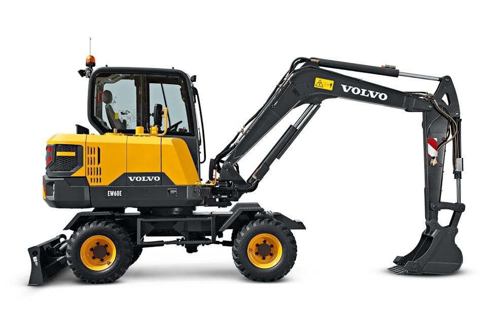 Mobilbagger Volvo EW60E 6,5 t mieten bei FRM Bautechnik - A.Masche – 2