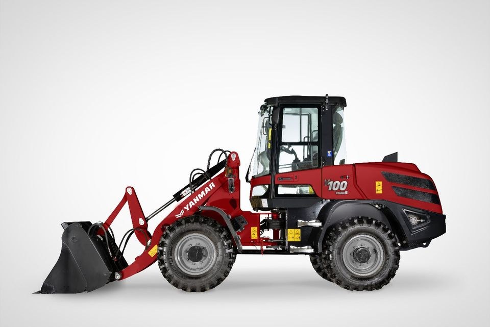 Radlader Yanmar V100 1,0 m³ mieten bei FRM Bautechnik - A.Masche – 2