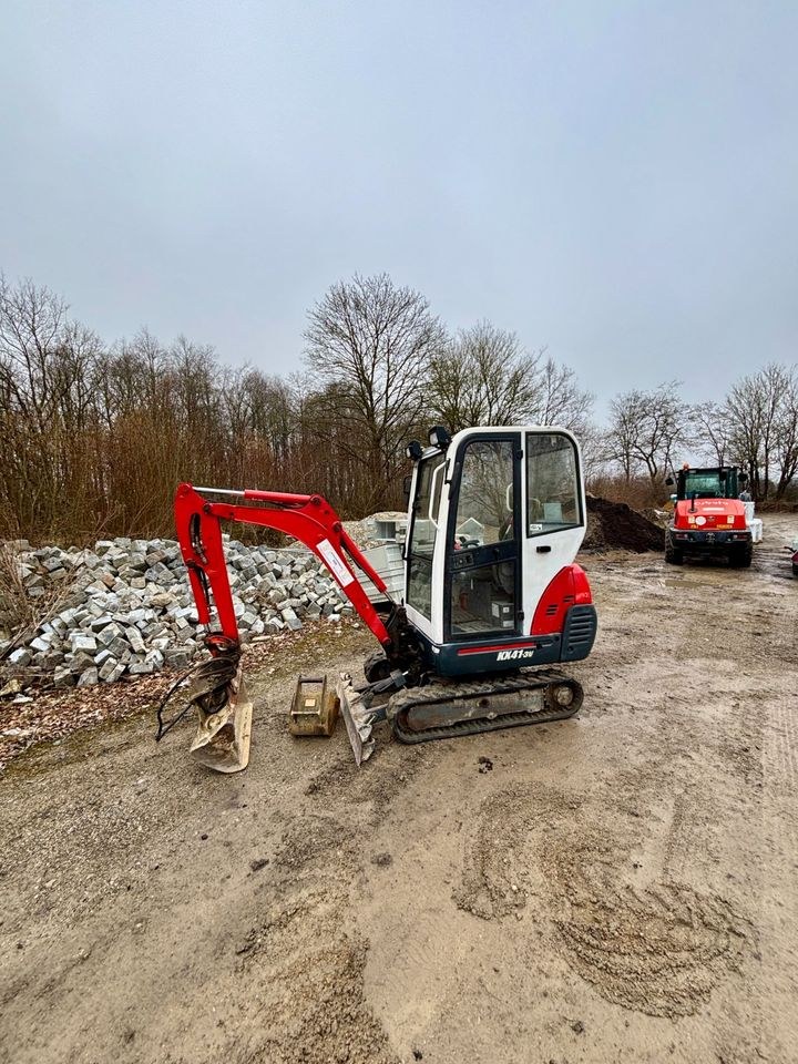 Kubota KX41 3V Verstellfahrwerk wendig mieten in Abensberg – 2