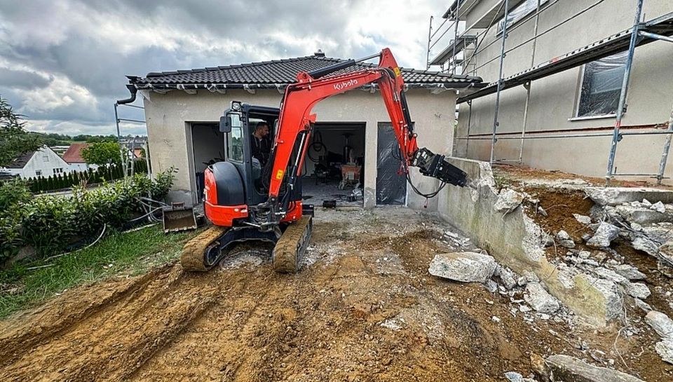 3,6 Tonnen Minibagger ,leistungsstark mieten in Abensberg – 4
