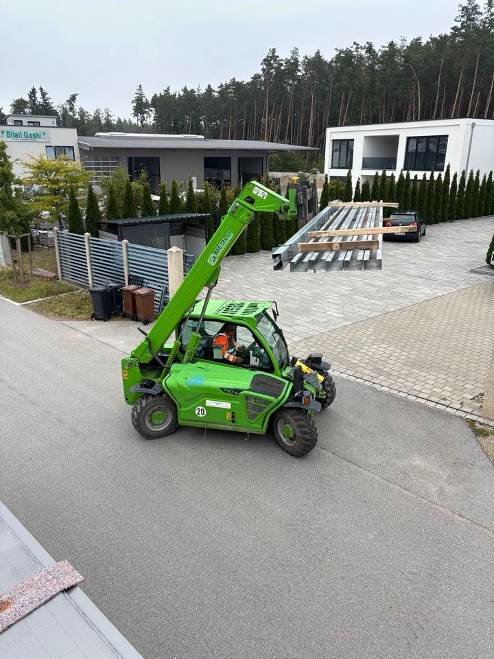 Teleskoplader 6m Hubhöhe 2,5t Hubkraft Allrad mieten in Abensberg – 2