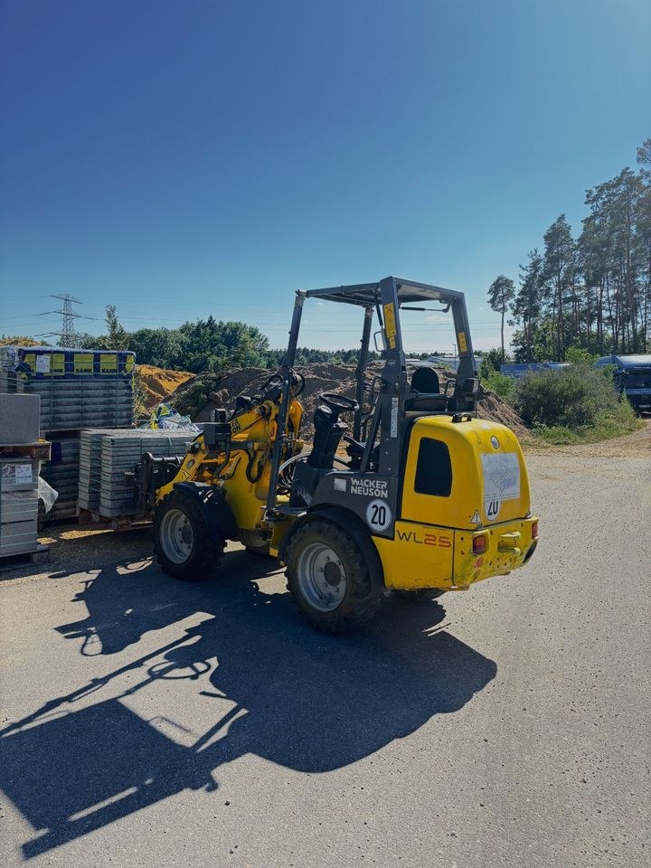 Radlader WL 25 Wacker Neuson ,stark mieten in Abensberg – 2