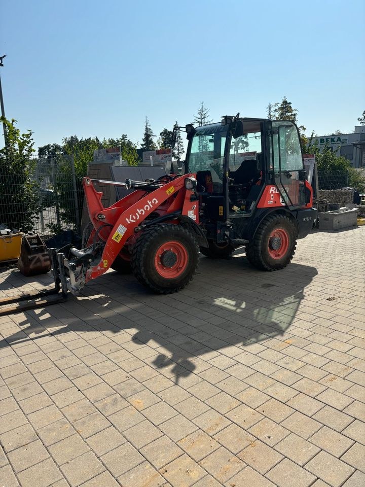 Kubota R070 Radlader Flexible Laufzeiten mieten in Abensberg – 3