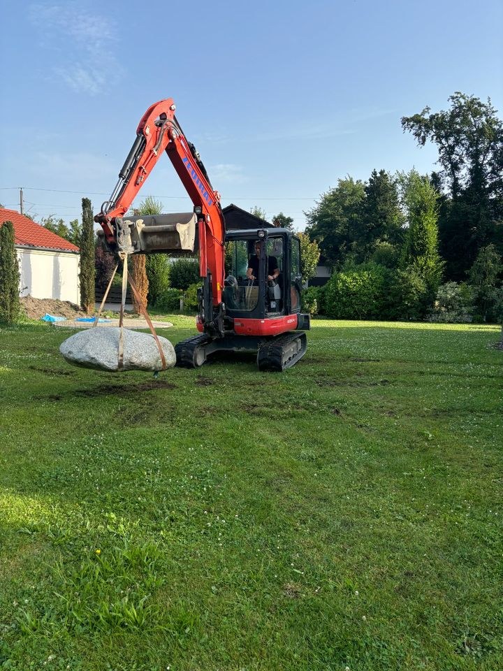 6 Tonnen Bagger leistungsstark große Bauvorhaben mieten in Abensberg – 3