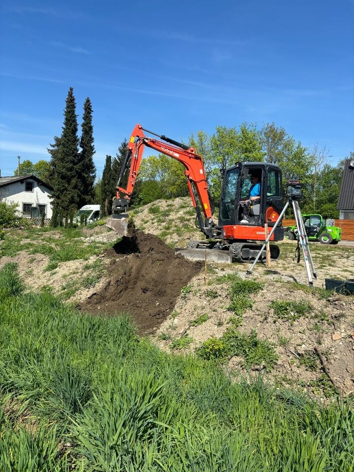 3,6 Tonnen Minibagger Kubota KX037 4 handlich mieten in Abensberg – 4