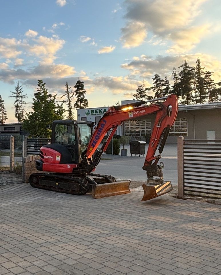 Kubota KX057 4 stark präzise dank Feinhydraulik mieten in Abensberg – 3