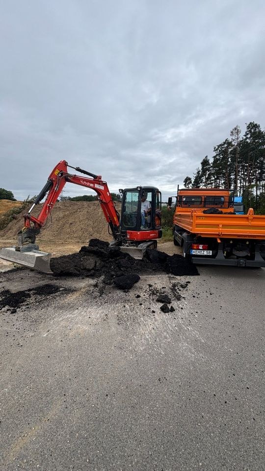 3,6 Tonnen Minibagger Kubota KX037 4 handlich mieten in Abensberg – 3