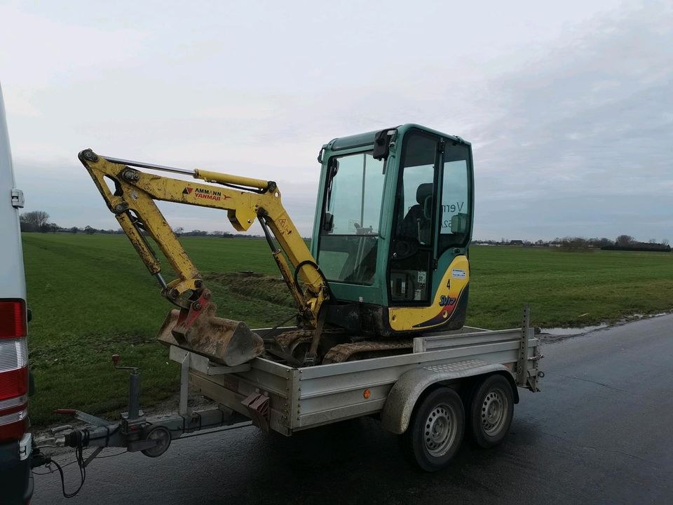 Minibagger ,Minibagger mieten in Heist