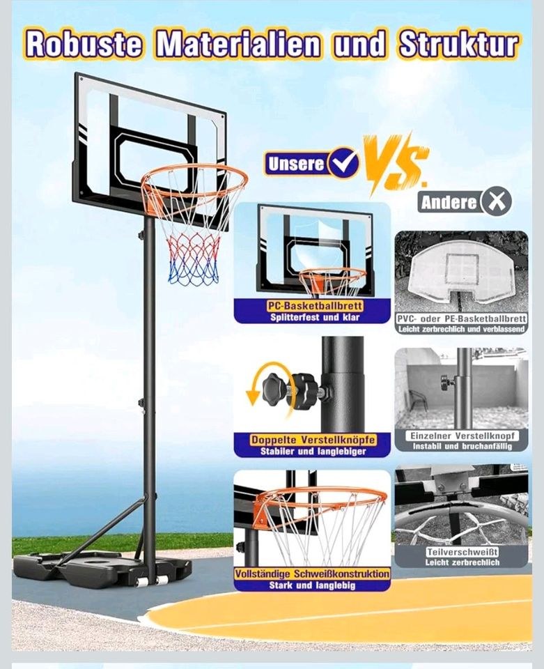 Basketballkorb mieten bei BauSA Baumaschinen – Spiel & Spaß – 3