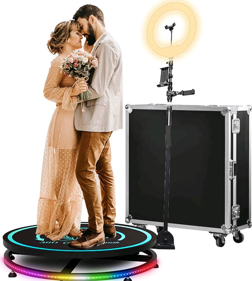 Photo Booth Fotobox 360 grad mieten bei BauSA Baumaschinen – 2