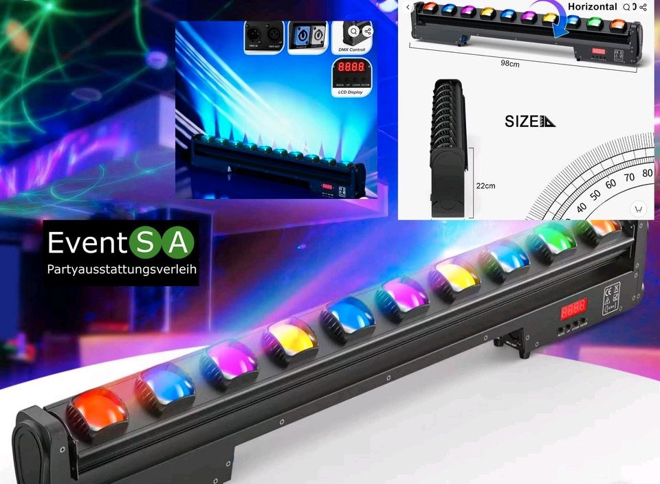 Led Lichtleiste Dj Licht Bühne mieten in Herne – für jedes Wetter – 2