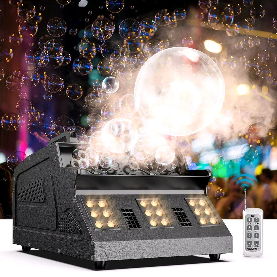 Seifenblasemaschine led nebel bubble mieten bei BauSA Baumaschinen – 2