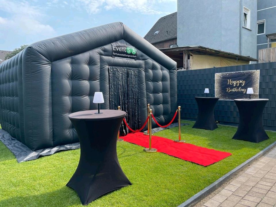 Aufblasbares Discozelt Partyzelt Club mieten bei BauSA Baumaschinen – 4